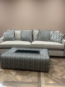 Custom 4 seater, 1 seater and footstool