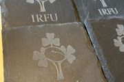 irfu boack slate coaster 6 pack