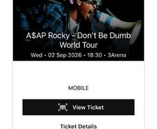 ASAP Rocky 3Arena