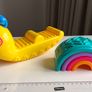 Fisher-Price Growing Baby: Rainbow Snail Stacker Image 3