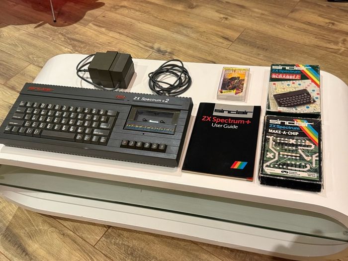 Sinclair ZX Spectrum +2 Retro Computer Bundle - Tested & Working