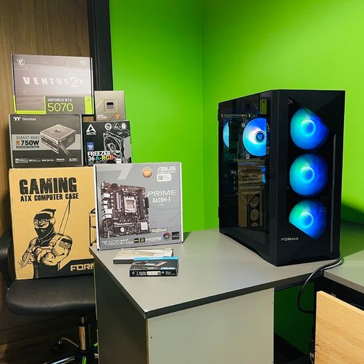 Pc Ryzen Gaming 7 7700x, Rtx 5070, 32gb Ddr5