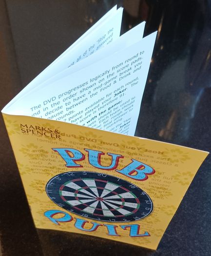 M&S Pub Quiz (with DVD)