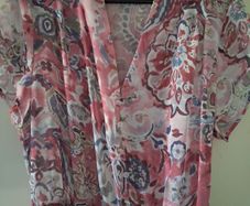 Punt Roma pink floral dress size medium