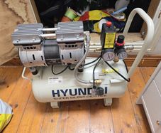 Hyundai air compressor super silent - oil free