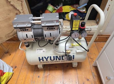 Hyundai air compressor super silent - oil free