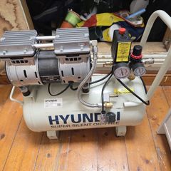 Hyundai air compressor super silent - oil free