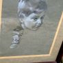 Vintage framed portrait study of a boy Image 2