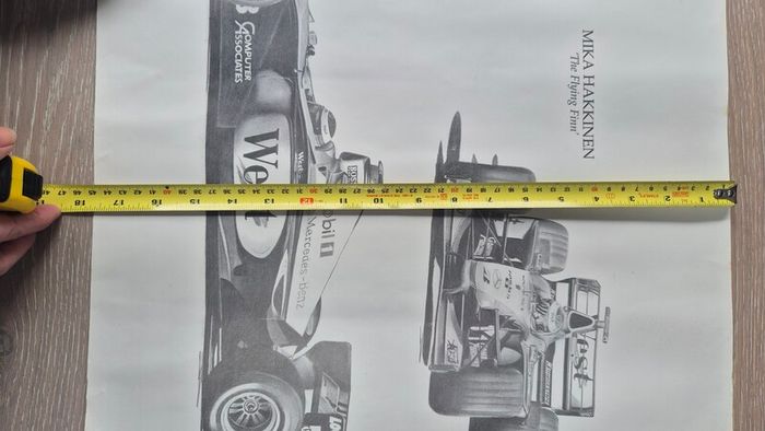 Mika Hakkinen F1 Print