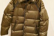 Maje long down coat XS