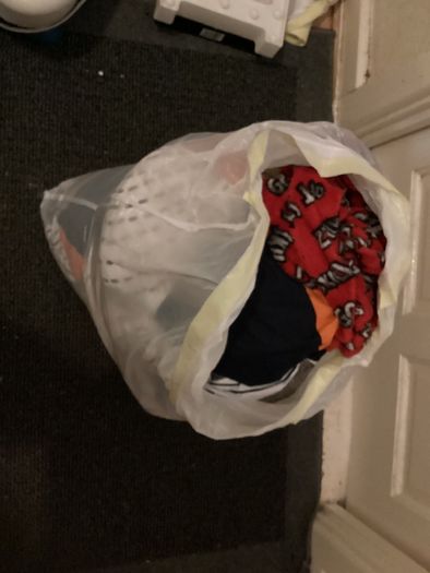 4 Bags of clothes in good condition for free