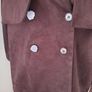 New 4th Arq chocolate brown suede effect Jacket size XL UK 16 Image 8