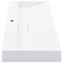 Wash Basin 100x46x11 cm Mineral Cast/Marble Cast White Image 4