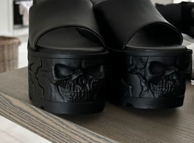 KILLSTAR doom platform sandal sliders
