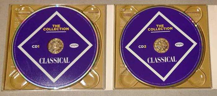 4 CD's The Collection Classical - The Ultimate classical masterpieces, VG condition.