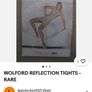 Wolford Reflection Tights - Size L - Lichen Colour ( Green/ Greyish) Image 6