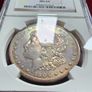 1904 O Morgan Silver Dollar Stunning Rainbow Toned Gem NGC Image 3