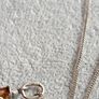 sterling silver amber necklace Image 5