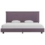 Bed Frame Taupe Fabric 180x200 cm 6FT Super King Image 2