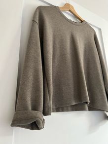 Zara top long sleeve grey Size S