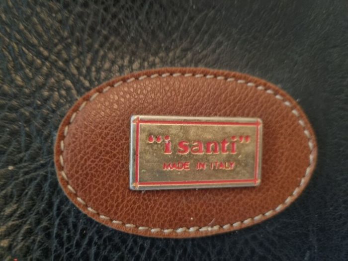 "i Santi" Italian leather travel bag