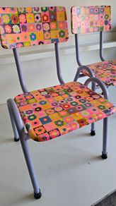 Upcycled Vintage School Chairs