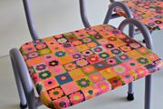 Upcycled Vintage School Chairs
