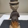 Vintage Charlie Chaplin Style Porcelain Figurine 17cm Image 3