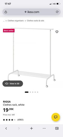 clothes rack