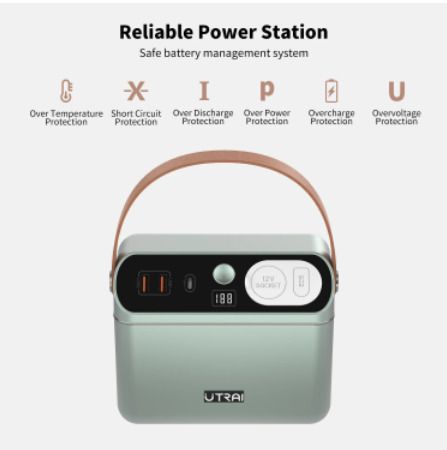 60000mAh 222Wh Jump Starter Power Bank Station PD 60W Portable Charger Car Booster Starting Device Outdoor