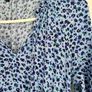 M&S blue dress long sleeve size 8 Image 3