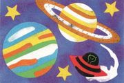 Sand art  cards pictures with glue