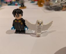 Lego harry potter and hedwig from set 75979