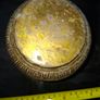 Antique Brass Planter Pot with Detailed Floral Engravings, Postage Available Image 4