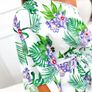 Floral Dress, Green And Purple Image 6