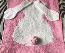 Brand New Bunny Baby Blanket