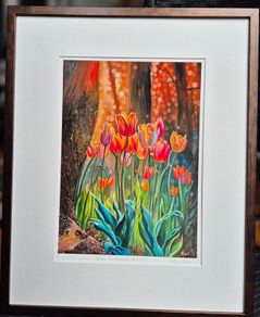 Where the hedgehog dreamed | FineArt Print | Framed