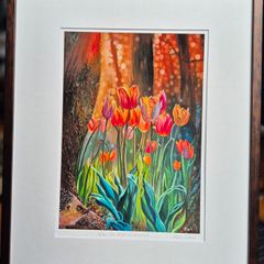 Where the hedgehog dreamed | FineArt Print | Framed