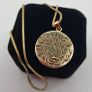 Vintage 9ct yellow gold tiger eye necklace Image 9