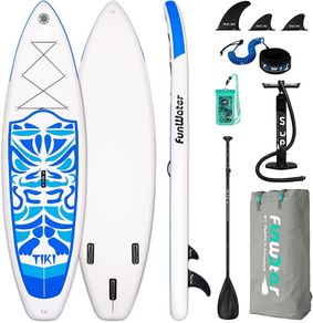 Inflatable Stand UP Paddle Board Ultra-Light Green Pink Everything Included ISUP, Adj Paddle, Pump, SUP Backpack, Leash, Waterproof Bag, Non-Slip Deckpad Youth (FREE POSTAGE)