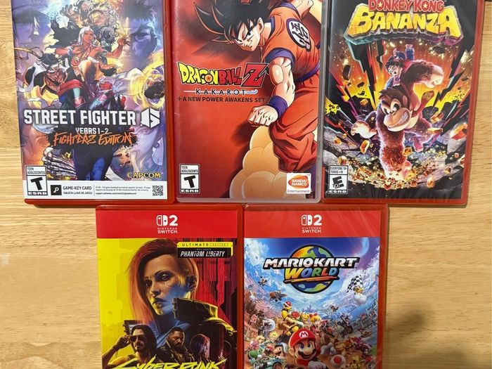 Nintendo switch 2 games