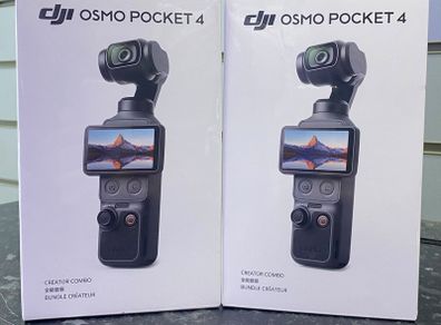 DJI Osmo Pocket 4 Creater Combo Brand New Sealed