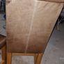Brown Leather Chairs x 2 Image 3