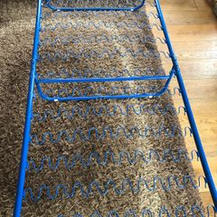 Single folding camp bed with Mattress