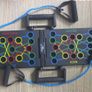 Crane push-up board with resistance bands Image 2
