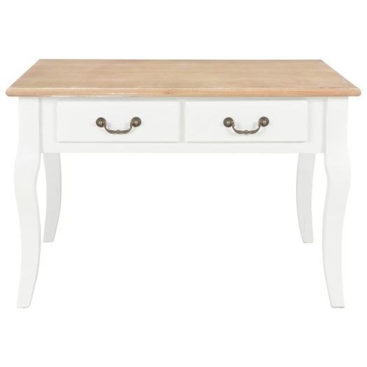 Coffee Table White 80x80x50 cm Wood