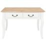 Coffee Table White 80x80x50 cm Wood Image 3