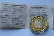 Andorra euro 2003 Trial Pattern Specimen with certificate