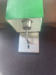 Dar wall light with switch.