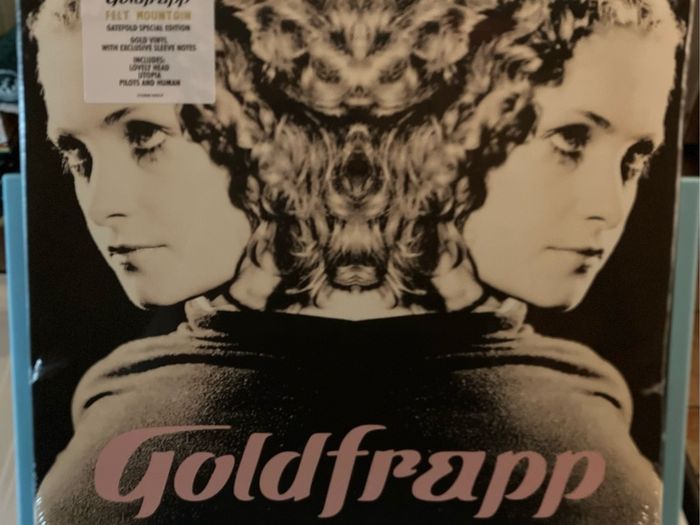 goldfrapp  | felt mountain    Gold Vinyl Edition